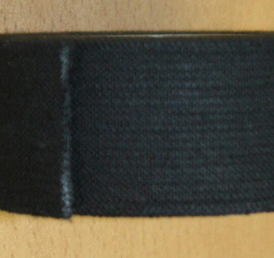 Elastique coton 3.8 cm pour cuissardes et sangle poitrine au mètre